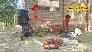 Funniest Viral Fart Prank On Big Speaker Part 3! | Dhamaka Furti