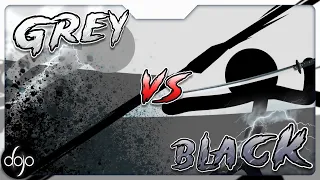 Black vs Grey - Stick Fight (by Hexal)