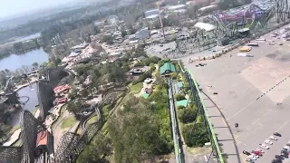 Jon Coogan Rides The Zumanjaro Drop Of Doom At Six Flags Great Adventure In Jackson New Jersey