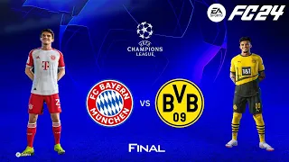 FC 24 - Bayern Munich vs Borussia Dortmund | UEFA Champions League Final | 4K60