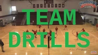 Competitive Team Drills for Volleyball