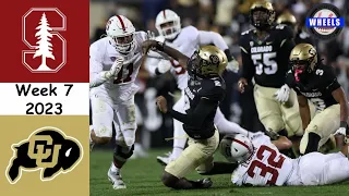 Colorado vs Stanford Highlights (CRAZY GAME!) | Week 7 | 2023 College Football