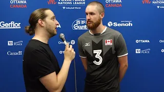 Jesse Elser | 🇨🇦 Canada vs. 🇫🇷 France | 2022 Ottawa VNL