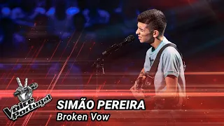 Simão Pereira - "Broken Vow" | Blind Audition | The Voice Portugal