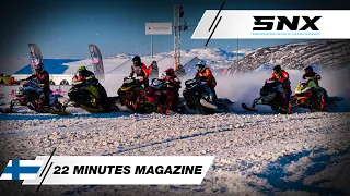 FIM Snowcross World Championship 2024 Finland | SNX Round 2 | 22min TV Magazine #MXGP #Motocross