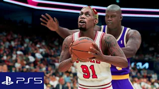 NBA 2K22 ALL TIME CHICAGO vs ALL TIME LAKERS [PS5 NEXT GENERATION GAMEPLAY]