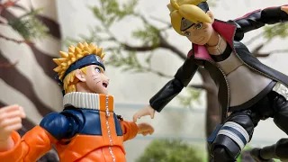 NARUTO stop motion NARUTO VS BORUTO