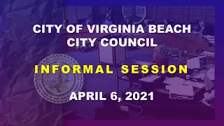 City Council Informal - 04/06/2021