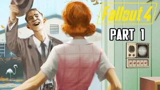 Let's Play Fallout 4 Deutsch #01 - Wenn der Vault-Tec-Mann klingelt
