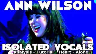 Heart - Alone - Ann Wilson - Isolated Vocals - Analysis and Tutorial - Recording Techniques/Secrets