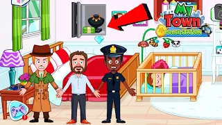 My Town: Police Games for kids - OMG !!The Bad Guy Hiding in Daddy Room ?
