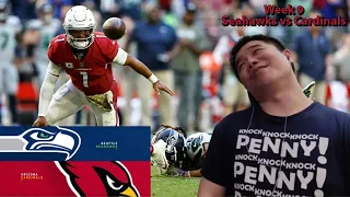 I'm Done. Cardinals Fan Reacts to Week 9 2022- Seahawks vs. Cardinals!