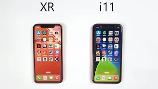 iPhone XR vs iPhone 11 - SPEED TEST!