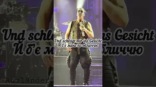 Das Leben liebt mich nicht… / Lindemann — Wer weiß das schon [lyric edit] #tilllindemann #shorts