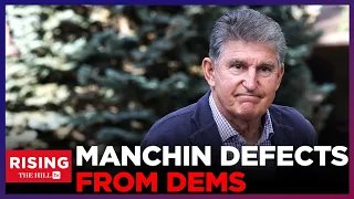 Joe Manchin DEFECTS From Dems On SAME Day Trump RAILS Against The LEFT