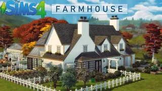 Perfect Layout FARMHOUSE 🐮 (no CC) the Sims 4 | Stop Motion