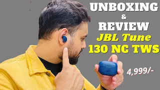 JBL Tune 130NC Active Noise Cancellation TWS Headphones | Unboxing & Review | In English