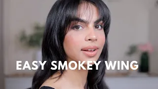 Doing my BESTIE's makeup! || Black Smokey Wing