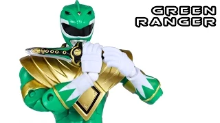 Bandai LEGACY GREEN RANGER Mighty Morphin Power Rangers Action Figure Toy Review