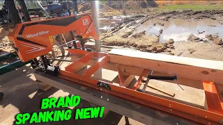 Brand new Woodmizer LX55 sawmill