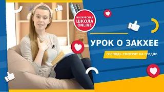 Воскресная школа online, Урок о Закхее