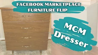 Trash to Treasure | Furniture Flip | MCM Furniture Makeover