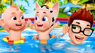 Swimming Beach Songs + Baby Shark Doo Doo Doo Songs - More Nursery Rhymes & Kids Songs