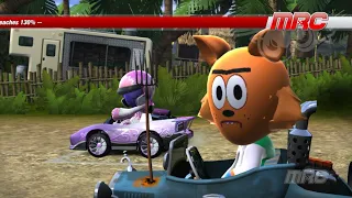 Fredrik and friends in Modnation Racers - Chapter 10