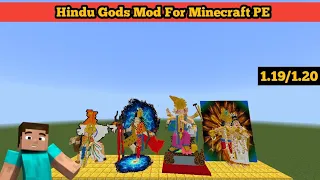 Hindu Gods Mod for Minecraft PE 🙏 | Devi and Ganpati Mod | In Hindi #hindu #god #minecraft