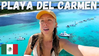 FREE DIVING IN PLAYA DEL CARMEN (harder than expected)