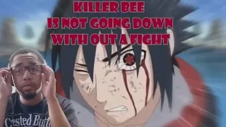 Sasuke vs Killer Bee Full Fight - REACTION