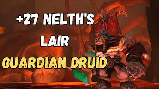 Guardian Druid M+ 27 Neltharion's Lair | Tyran Raging Storming | 4th Add SOLVED