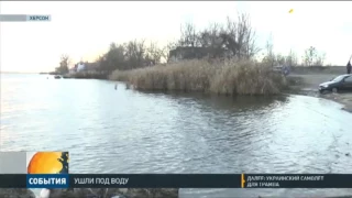 В Херсоне на дне реки нашли машину с двумя трупами