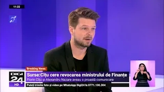 Surse: Cererea de revocare a ministrului Nazare a fost trimisă la Iohannis