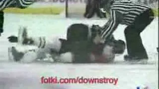 Matt Hendricks Vs. Gordie Dwyer