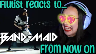 Flute Teacher Reacts to | Band-Maid, From Now On