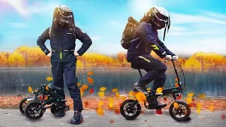 Mini foldable electric bike from Aliexpress