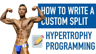 How to Write a Custom Workout Split (Natural Bodybuilding)