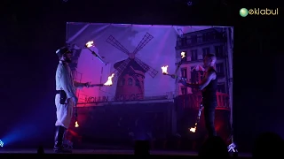 L'Allumeur de Reverbères - spectacle feu Eklabul