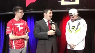 BEST TRASH TALKING INTERVIEWS!- OPTIC NADESHOT AND ACHES!!