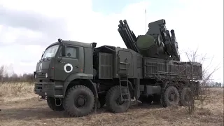 Russian missile system Pantsir-S1 in action in Ukraine❗