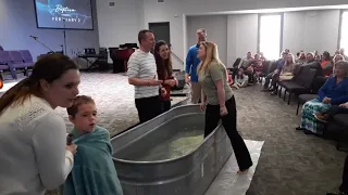 Baptism at Graniteville Community Church of God
