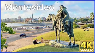 【4K】WALK Montevideo URUGUAY Cinematic 4k video Travel vlog