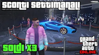 Soldi TRIPLI...ancora - Sconti e Soldi Doppi 2-9 aprile - GTA ONLINE ITA