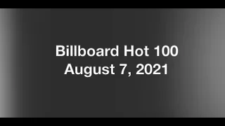 Billboard Hot 100- August 7, 2021