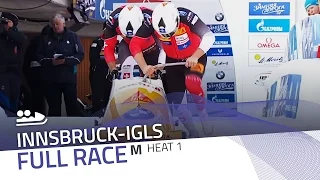 Innsbruck-Igls | BMW IBSF World Championships 2016 - 2-Man Bobsleigh Heat 1 | IBSF Official