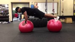 TeamFitnasty: Stability Ball Push-Up