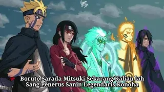 Kisah Boruto Sarada Dan Mitsuki Sang Calon Sanin Legendaris Masa Depan