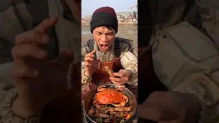 восхитительно есть морепродукты 4 #eating #seafood #mukbang