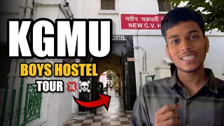 KGMU Boys hostel tour☠️⚠️ |Secrets of Boys Hostel🤐